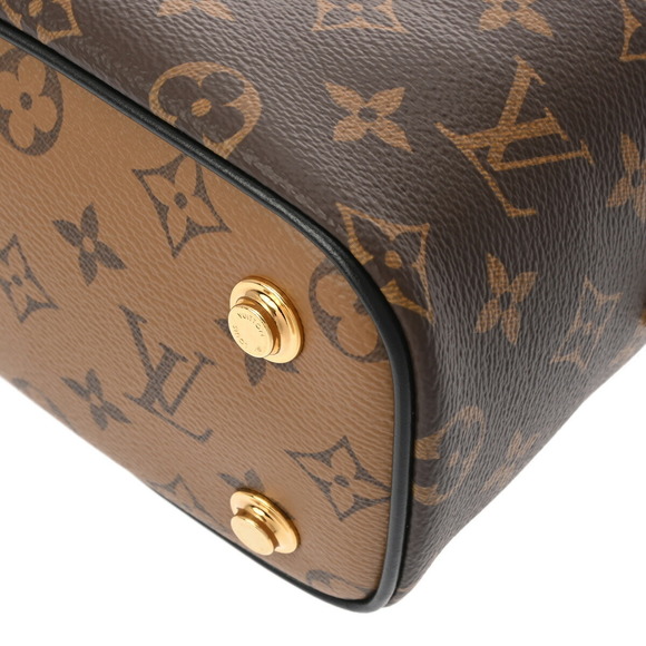 Louis Vuitton Reverse Vanity NV PM Chain Shoulder Brown Handbag Bag Back - Picture 7 of 15